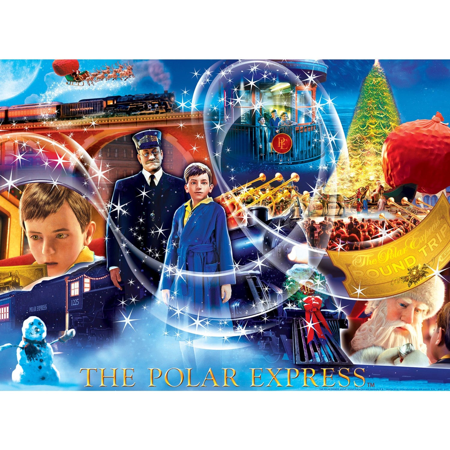 The Polar Express - Golden Ticket 100 Piece Jigsaw Puzzle - Image 2