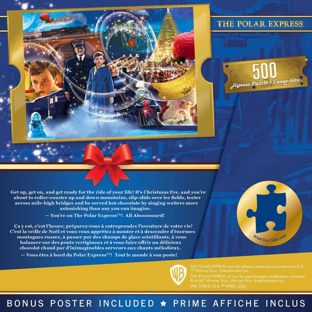 The Polar Express - Christmas 500 Piece Jigsaw Puzzle - Image 3