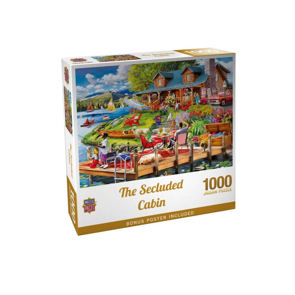 The Secluded Cabin - Jigsaw Puzzle - Image 2