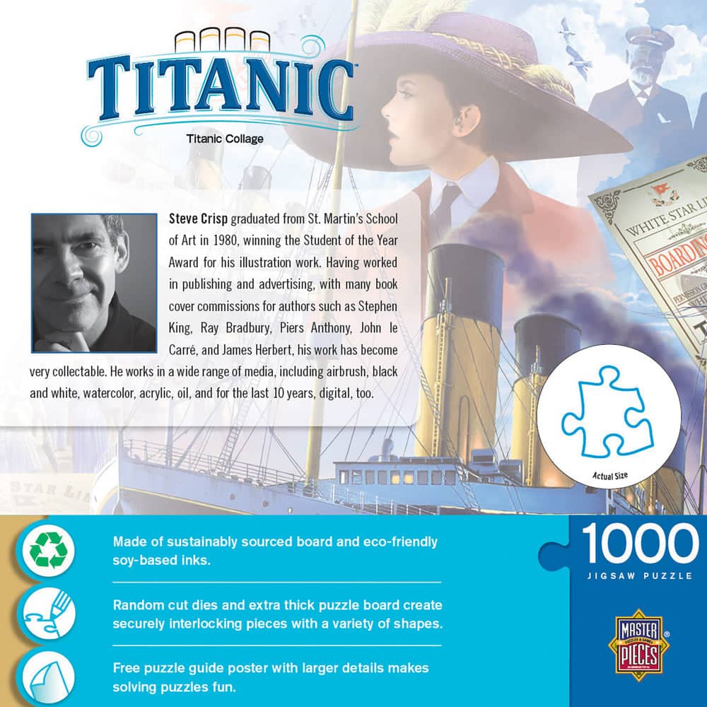 Titanic Collage - 1000 Piece Jigsaw Puzzle - Image 3
