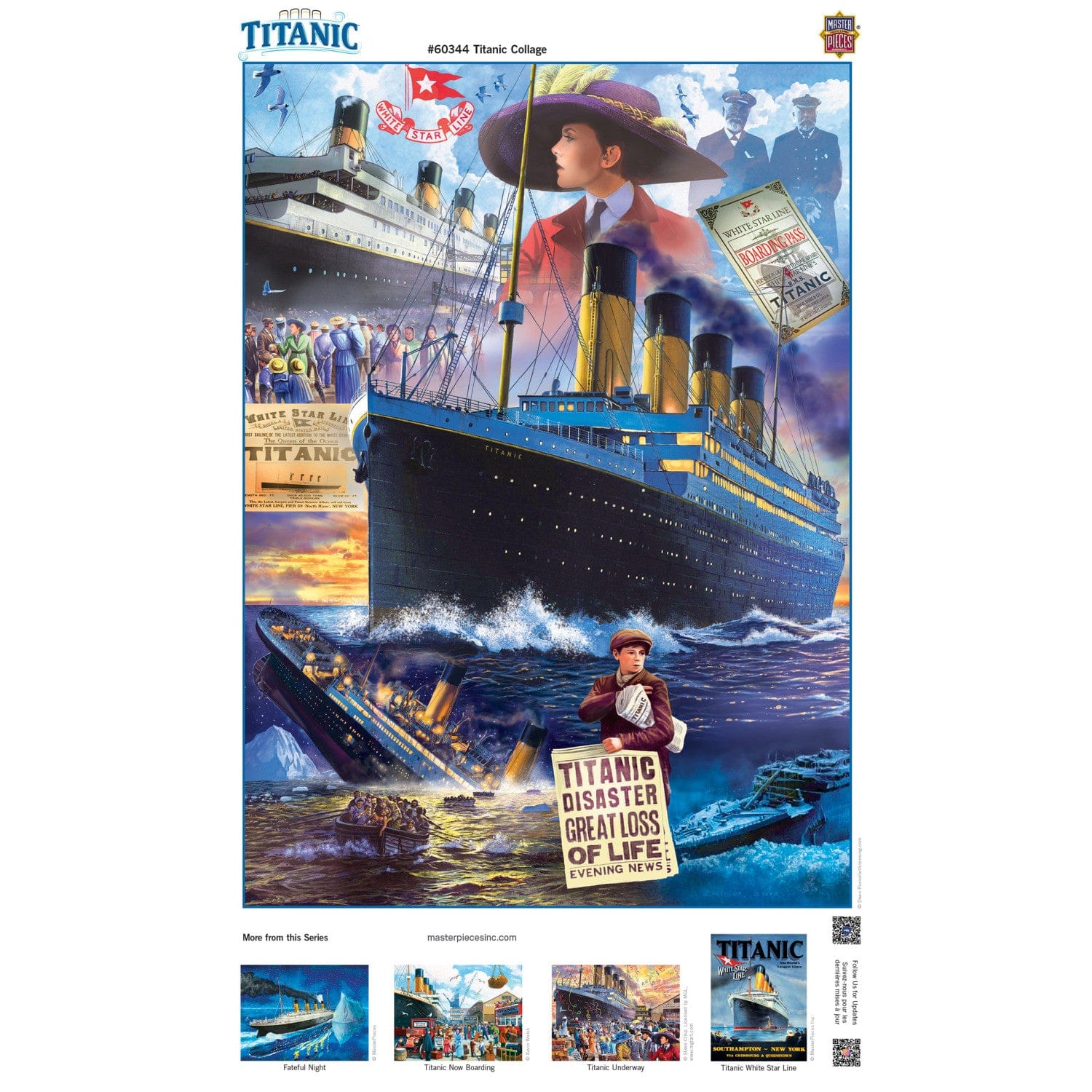 Titanic Collage - 1000 Piece Jigsaw Puzzle - Image 4