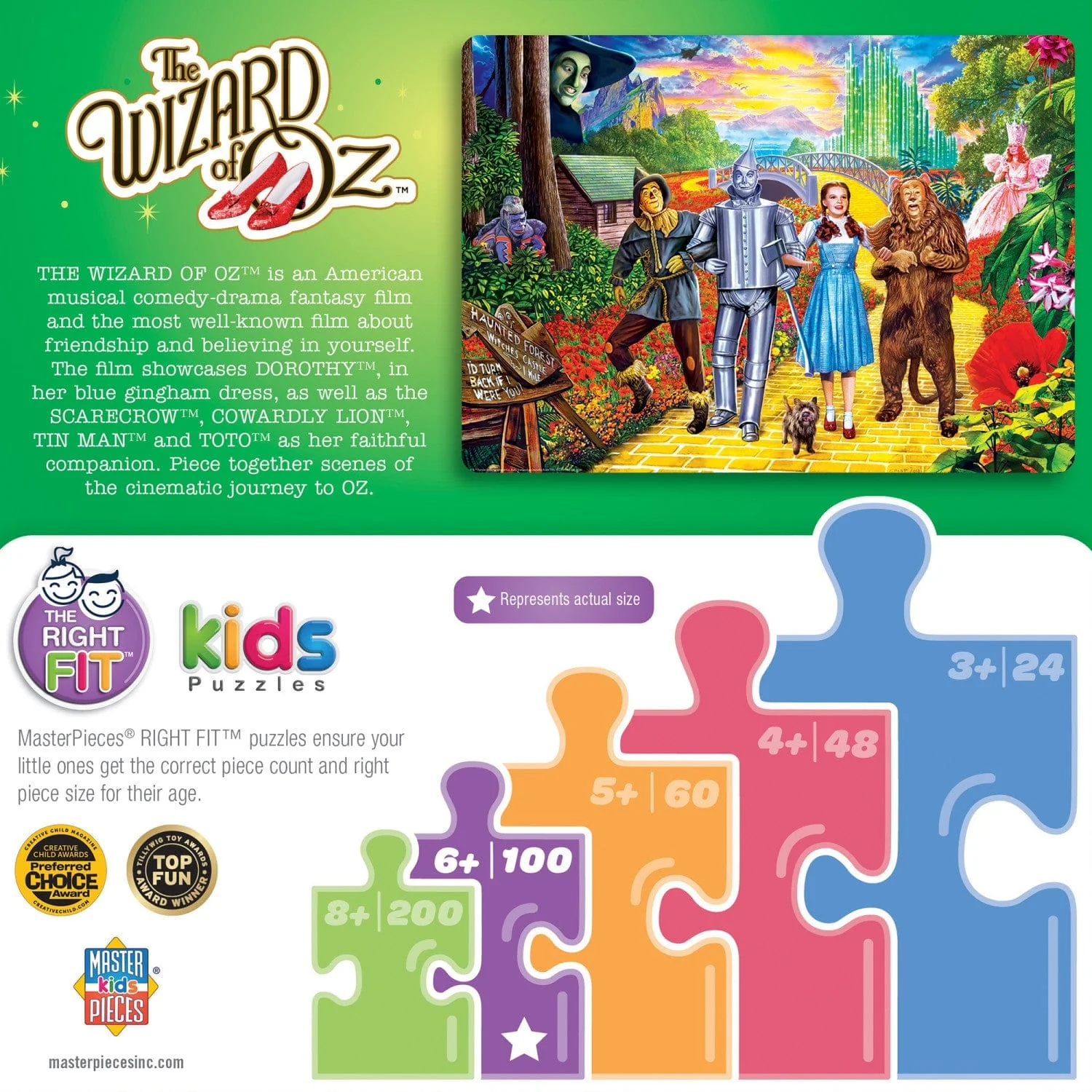 The Wizard of Oz - 100 Piece Jigsaw Puzzle - Image 3