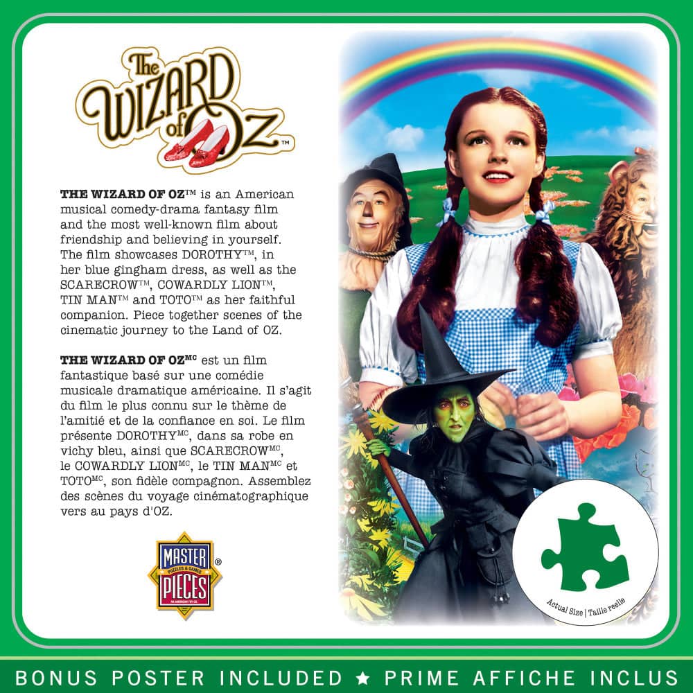 Wonderful Wizard of Oz 1000 Piece Jigsaw Puzzle - Image 3