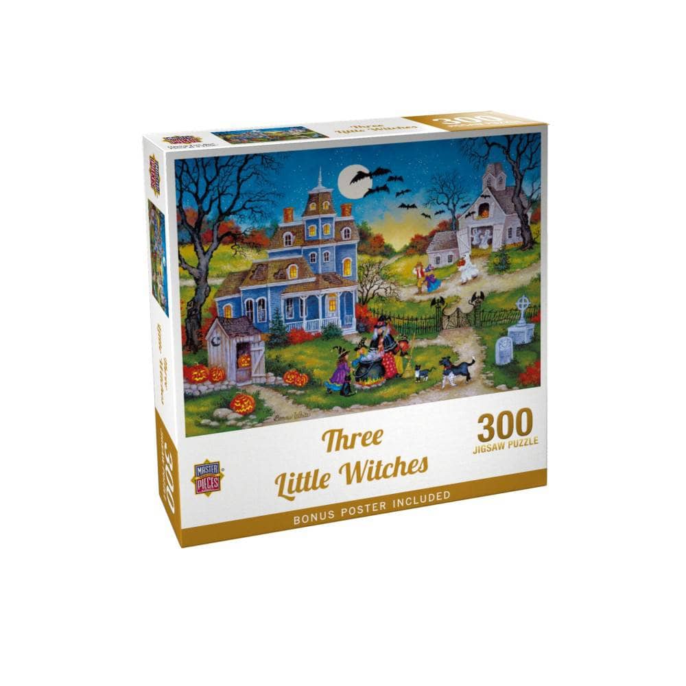 Three Little Witches - Jigsaw Puzzle - Image 3