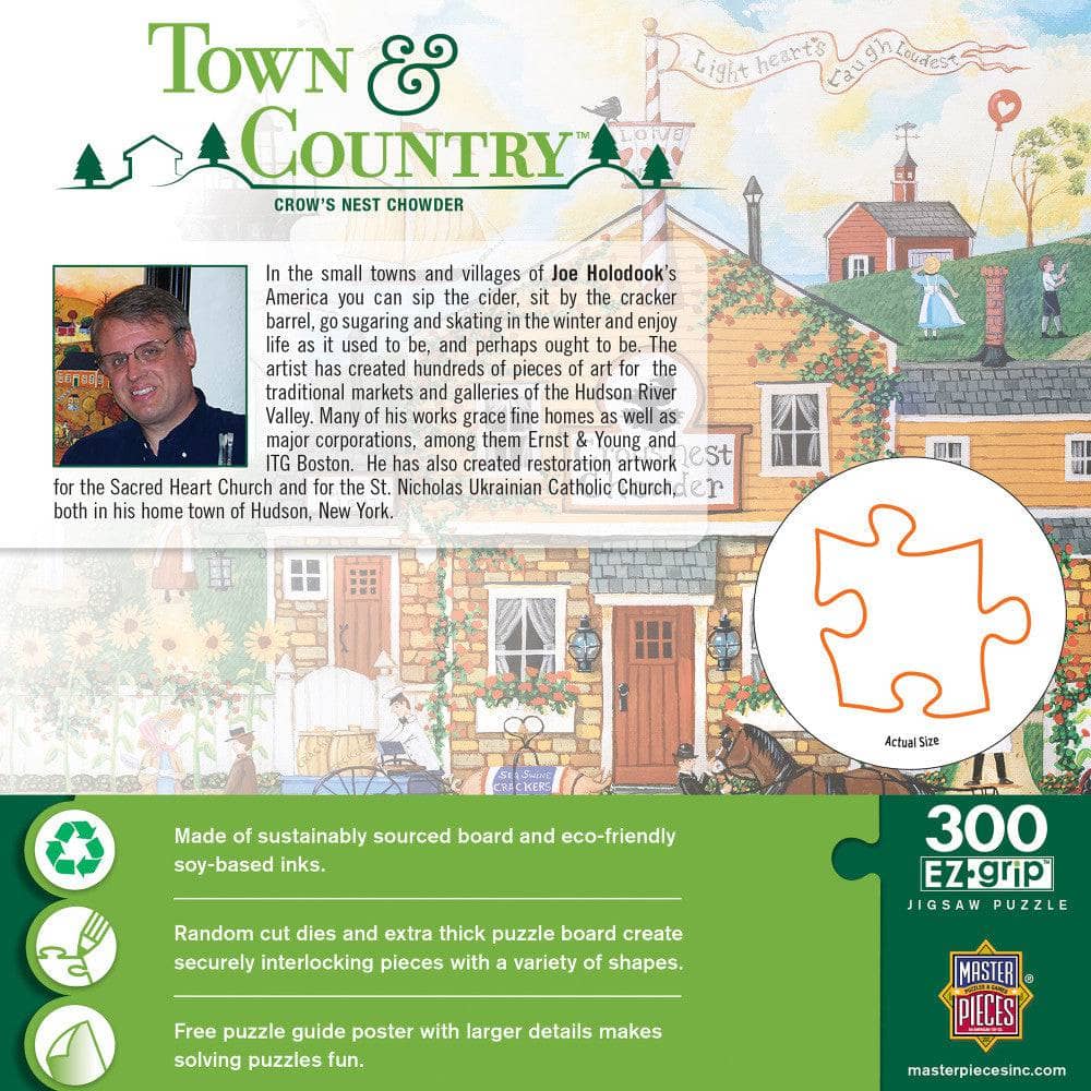 Town & Country - Crow's Nest Chowder 300 Piece EZ Grip Jigsaw Puzzle - Image 3