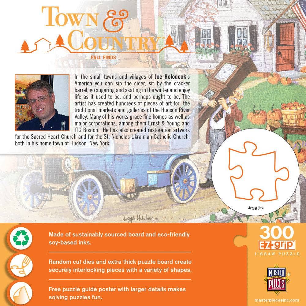 Town & Country - Fall Finds 300 Piece EZ Grip Jigsaw Puzzle - Image 3