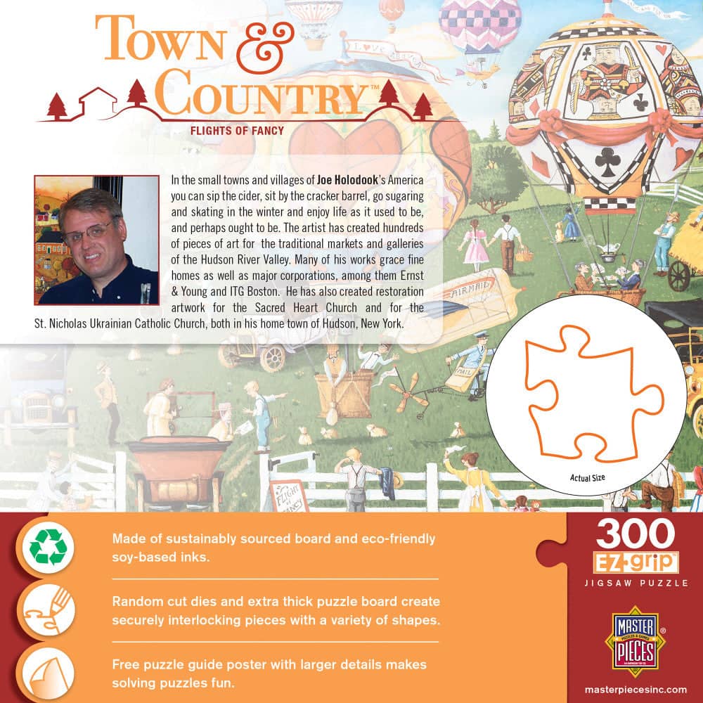Town & Country - Flights of Fancy 300 Piece EZ Grip Jigsaw Puzzle - Image 3