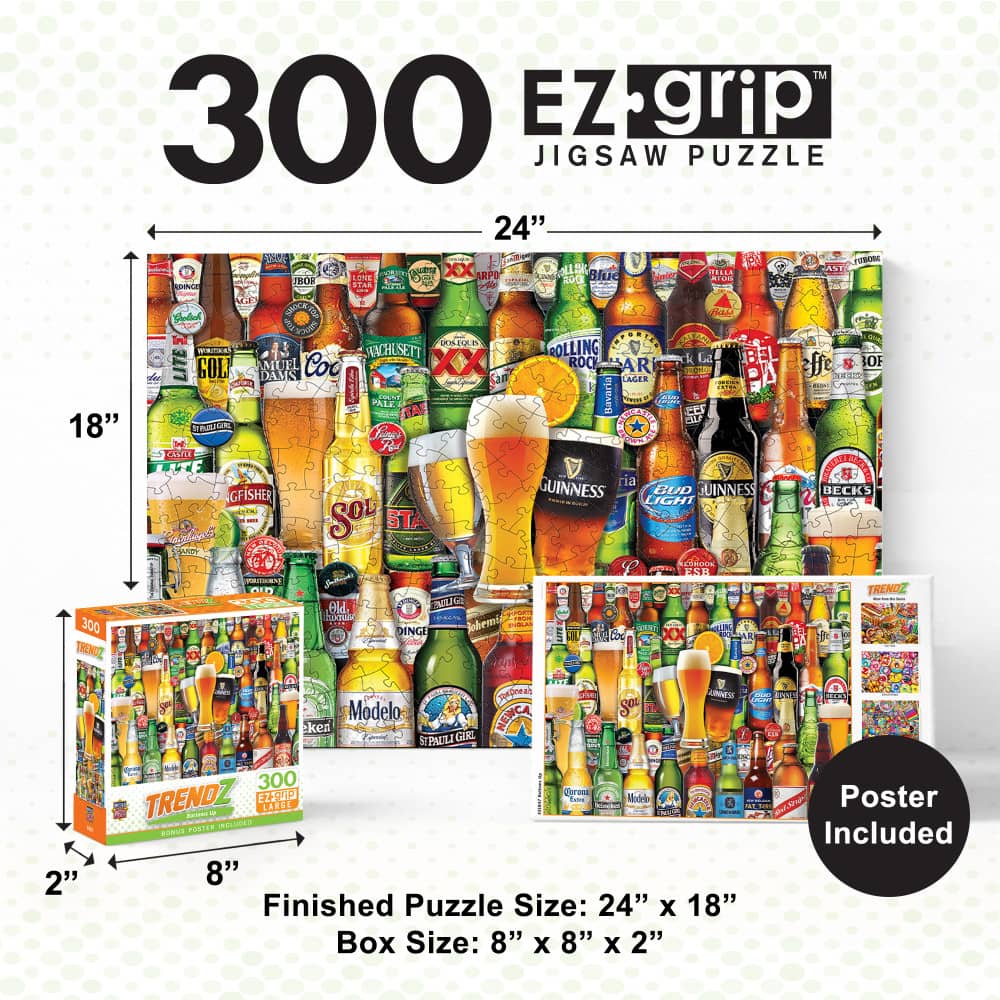 Trendz - Bottoms Up 300 Piece EZ Grip Jigsaw Puzzle - Image 5