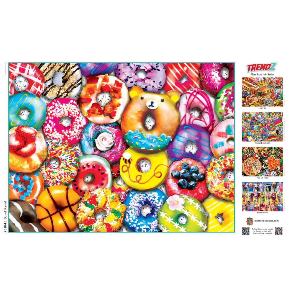Trendz - Donut Resist 300 Piece EZ Grip Jigsaw Puzzle - Image 4