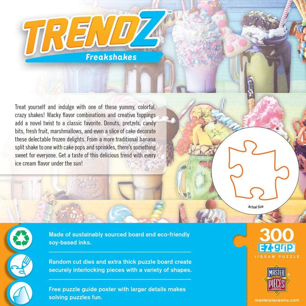 Trendz - Freakshakes 300 Piece EZ Grip Jigsaw Puzzle - Image 3