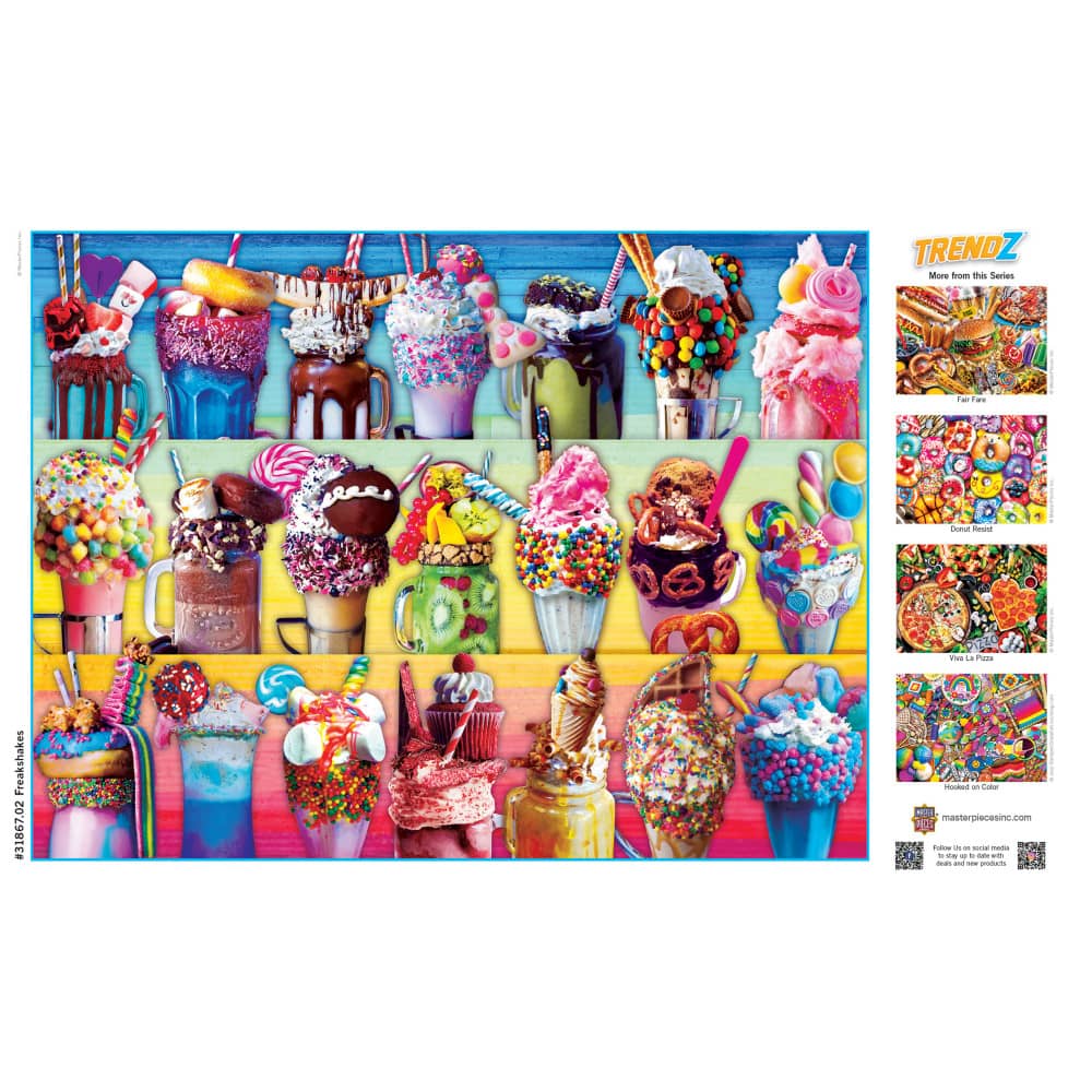 Trendz - Freakshakes 300 Piece EZ Grip Jigsaw Puzzle - Image 4