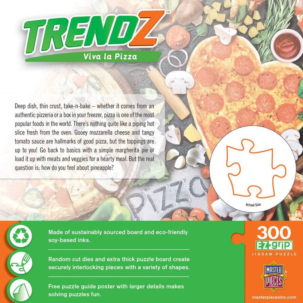 Trendz - Viva La Pizza 300 Piece EZ Grip Jigsaw Puzzle - Image 3