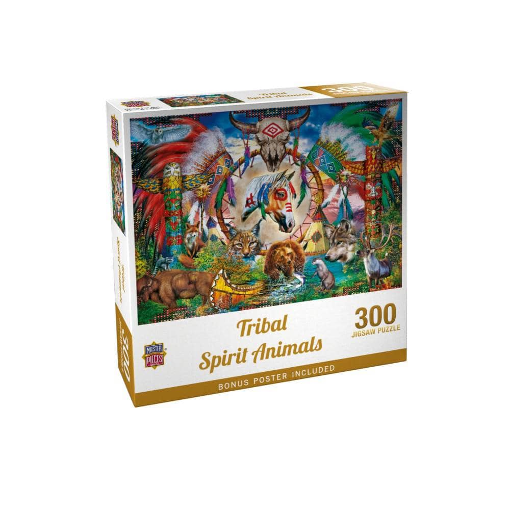 Tribal Spirit Animals - Jigsaw Puzzle - Image 3