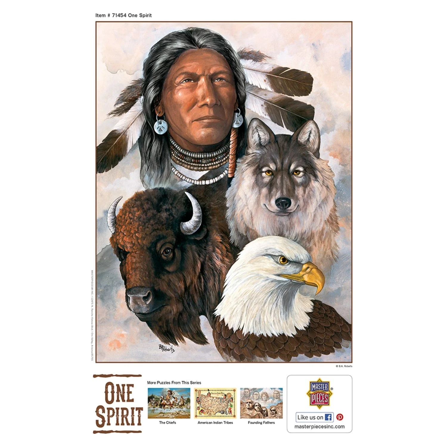 One Spirit 550 Piece Jigsaw Puzzle - Image 4