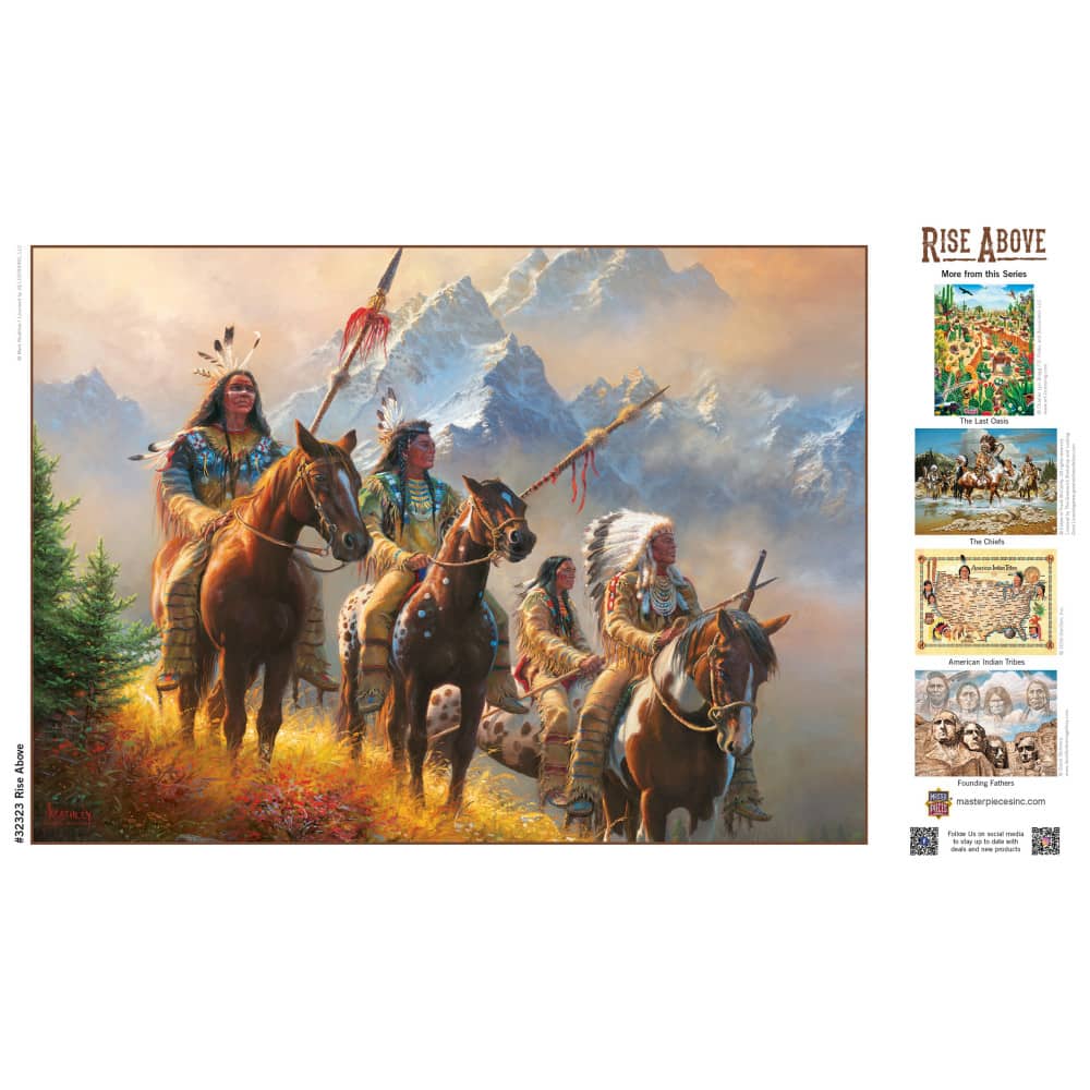 Rise Above 550 Piece Jigsaw Puzzle - Image 4