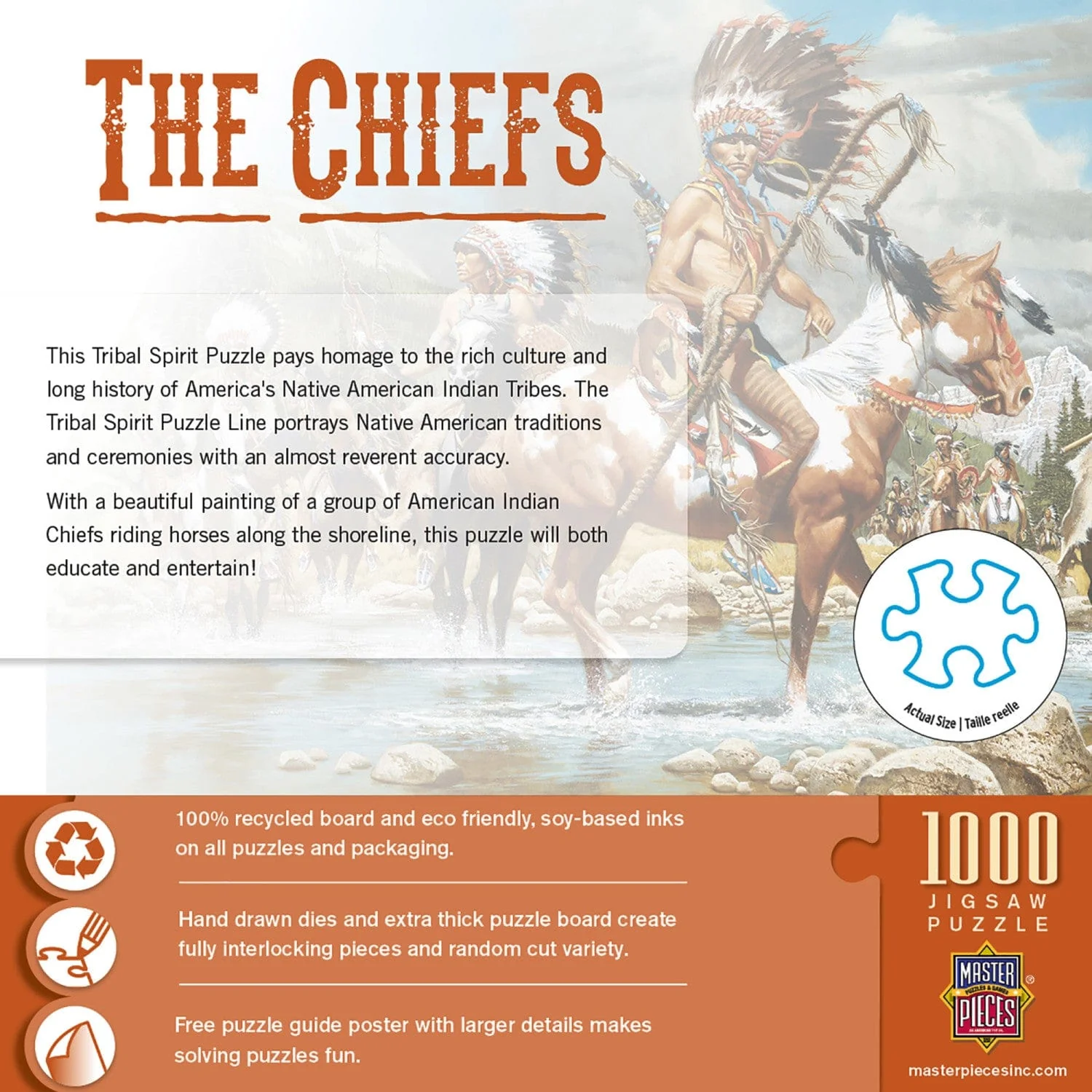 The Chiefs 1000 Piece Jigsaw Puzzle - Image 3