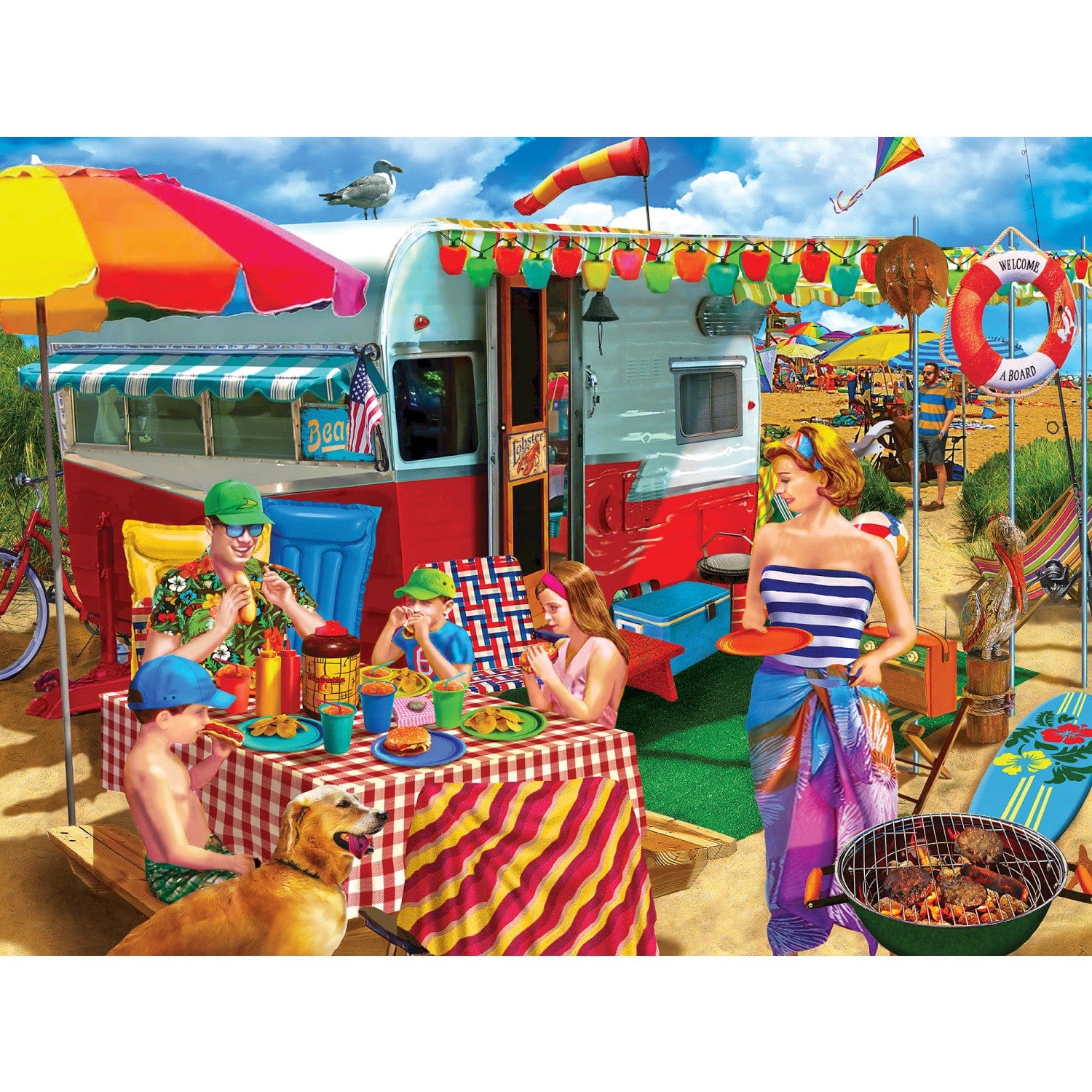 Trip to the Coast - Jigsaw Puzzle