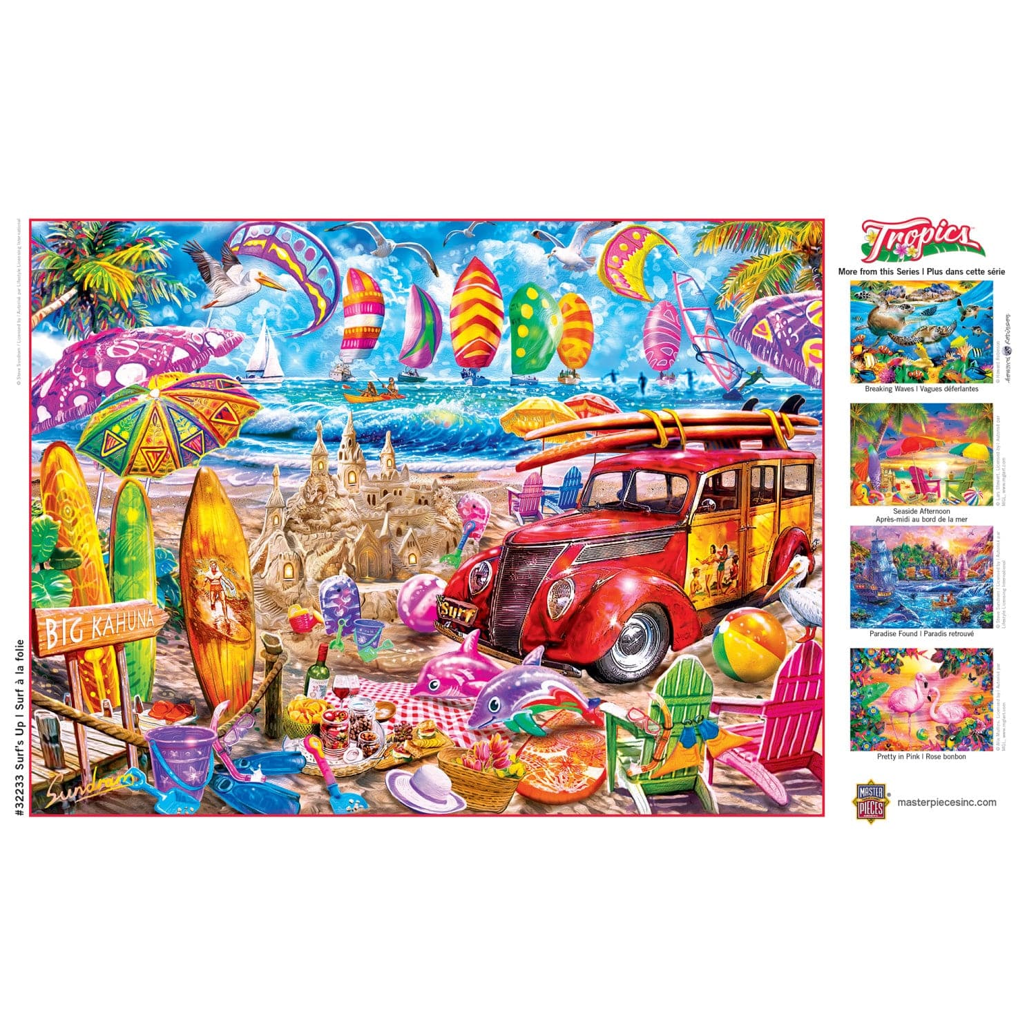 Tropics - Surf's Up 300 Piece EZ Grip Jigsaw Puzzle - Image 4