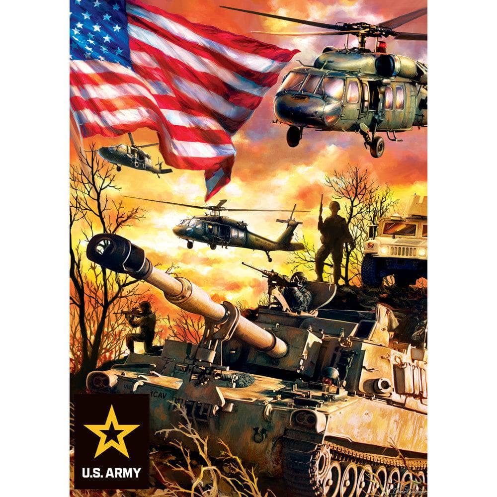 U.S. Army - Army Firepower 1000 Piece Jigsaw Puzzle - Image 2