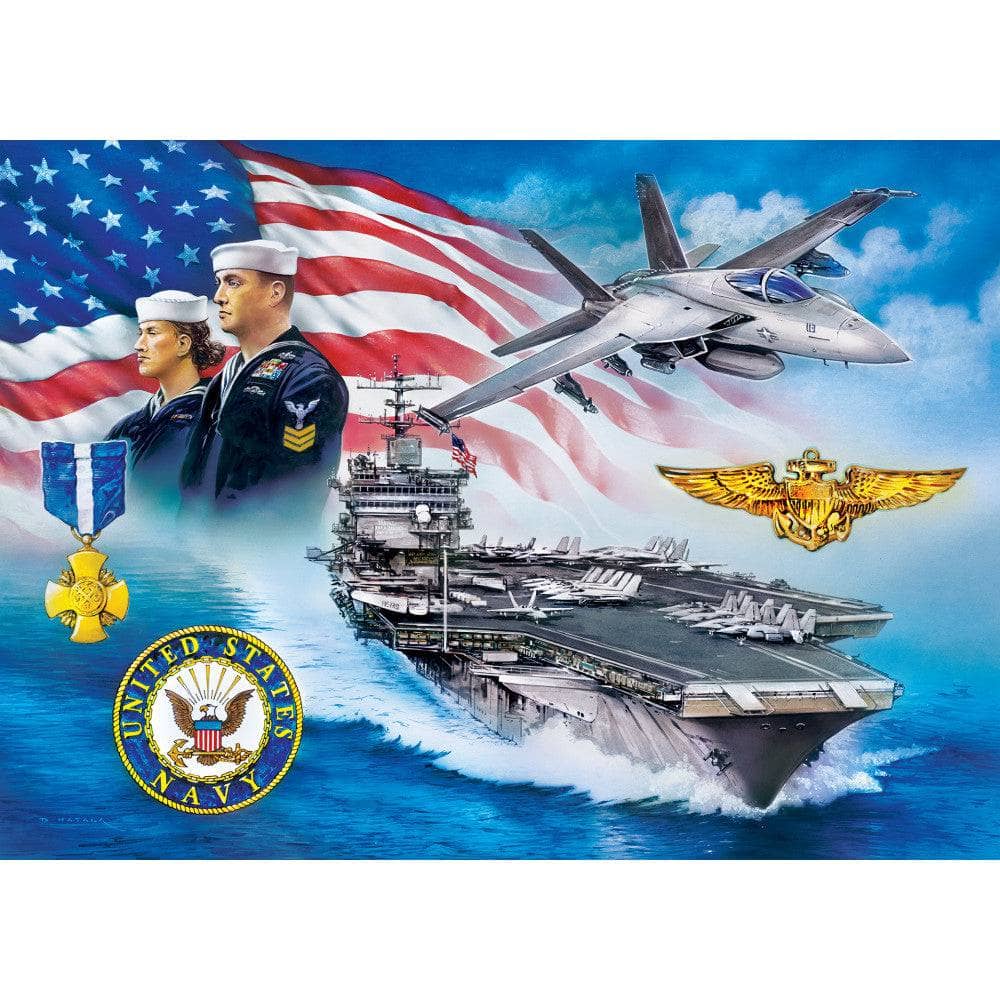 America's Navy - Anchors Away 1000 Piece Jigsaw Puzzle - Image 2