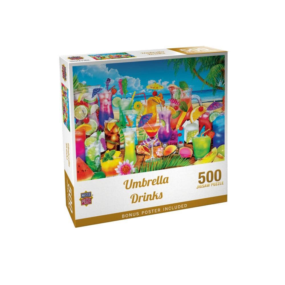 Umbrella Drinks - Jigsaw Puzzle - Image 2
