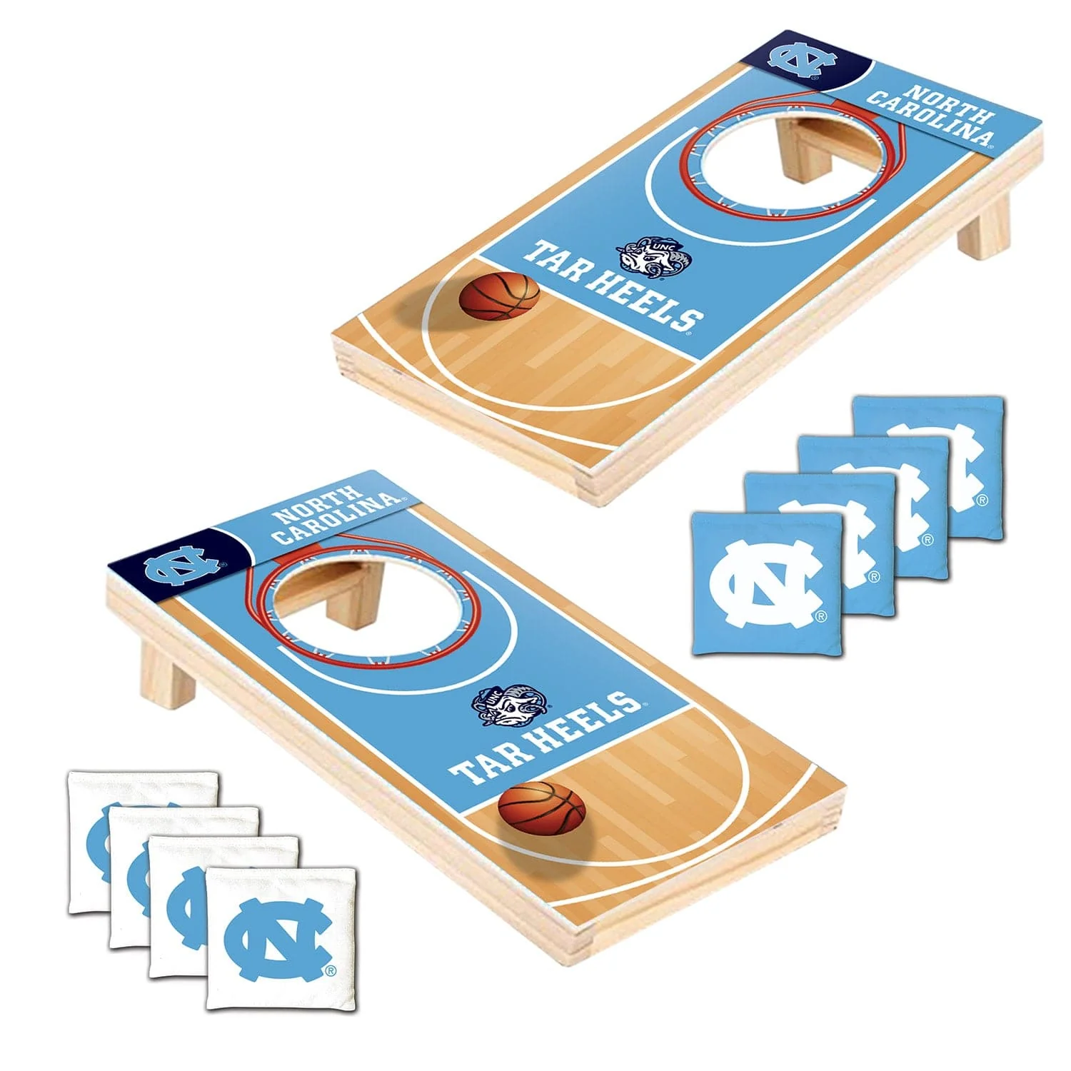 UNC Tar Heels - NCAA Tabletop Cornhole - Image 2