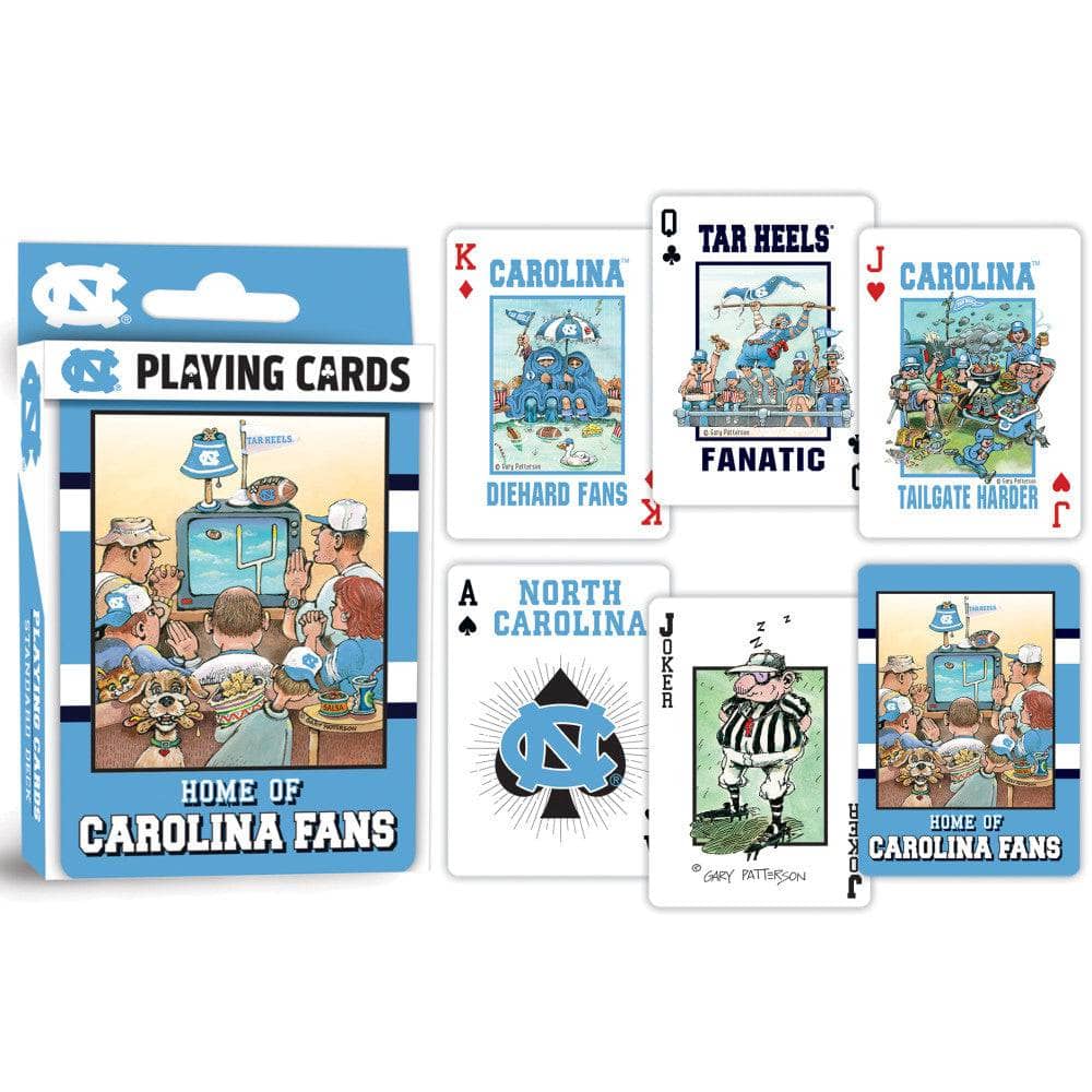 UNC Tar Heels Fan Deck Playing Cards - 54 Card Deck - Image 3
