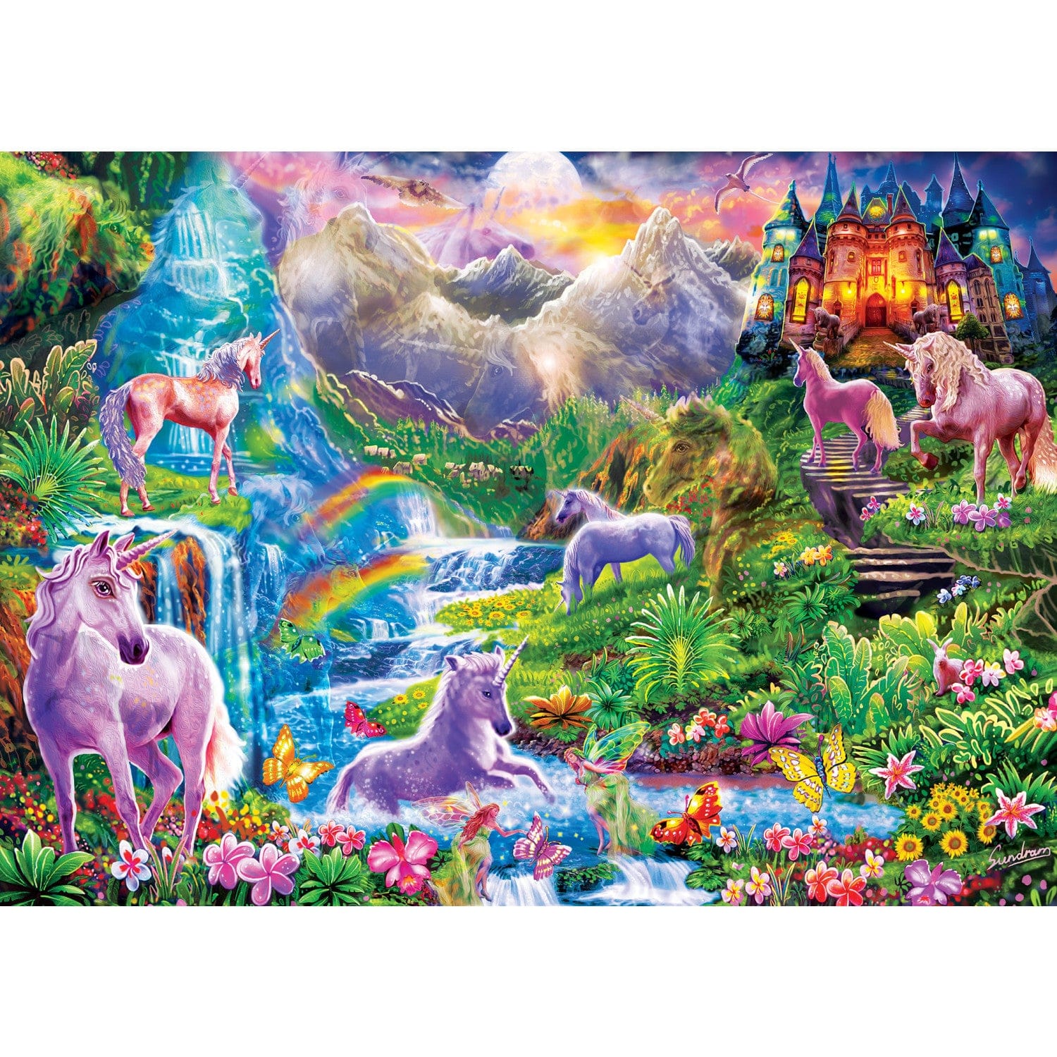Unicorns Retreat - Jigsaw Puzzle