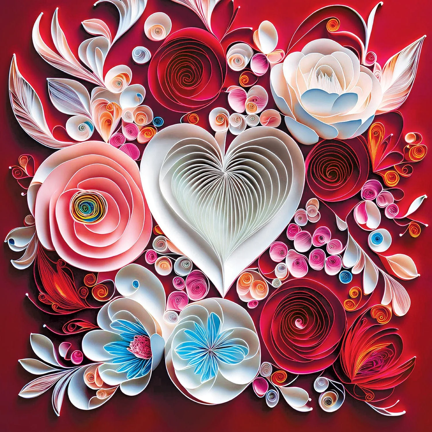 Valentine's Day - Love in Bloom 1000 Piece Jigsaw Puzzle - Image 2