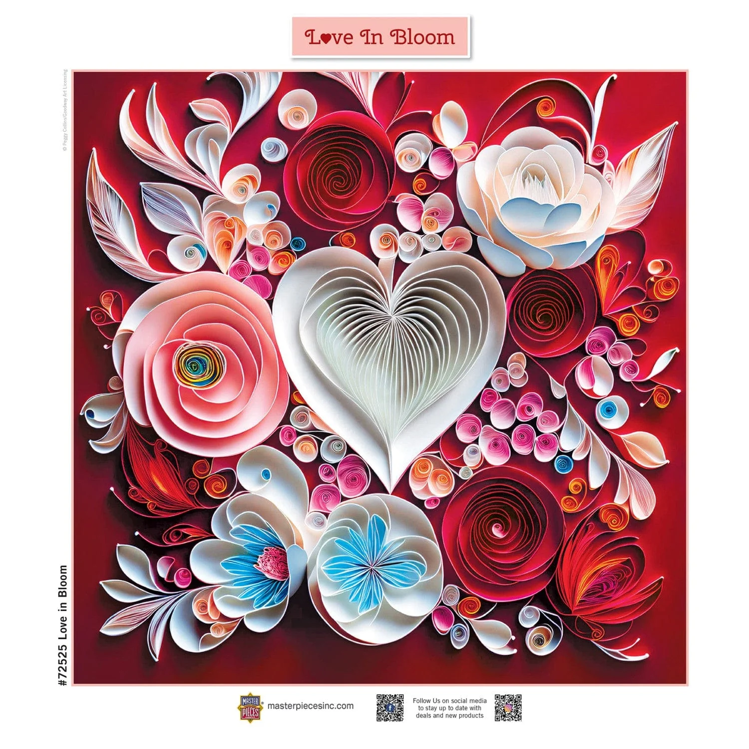 Valentine's Day - Love in Bloom 1000 Piece Jigsaw Puzzle - Image 4