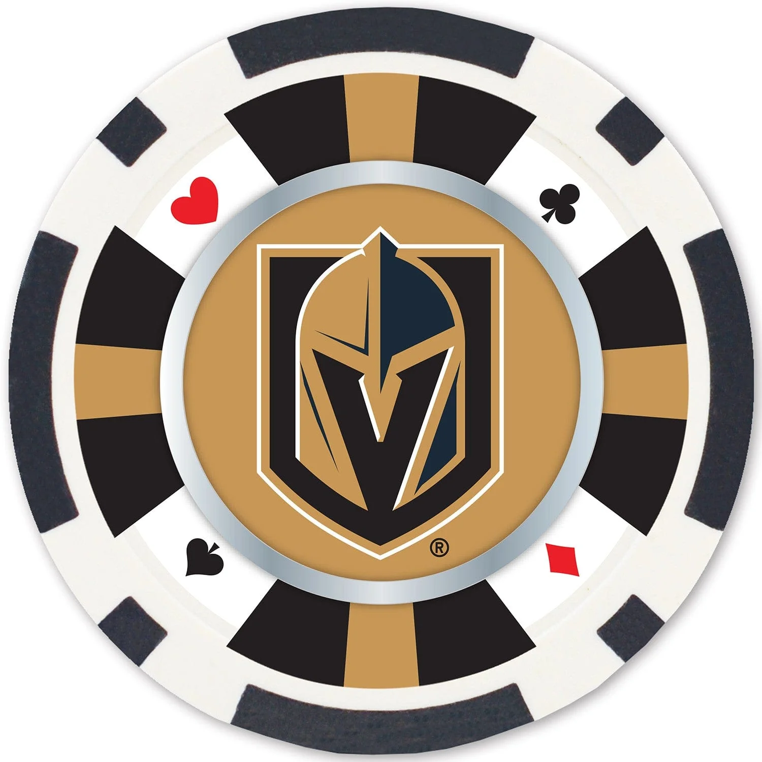 Las Vegas Golden Knights 100 Piece Poker Chips - Image 2