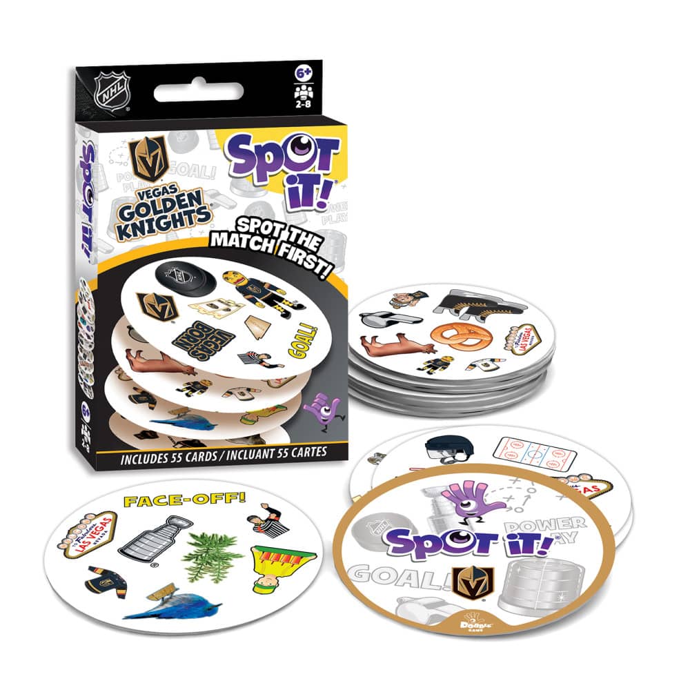 Las Vegas Golden Knights Spot It! Card Game - Image 2