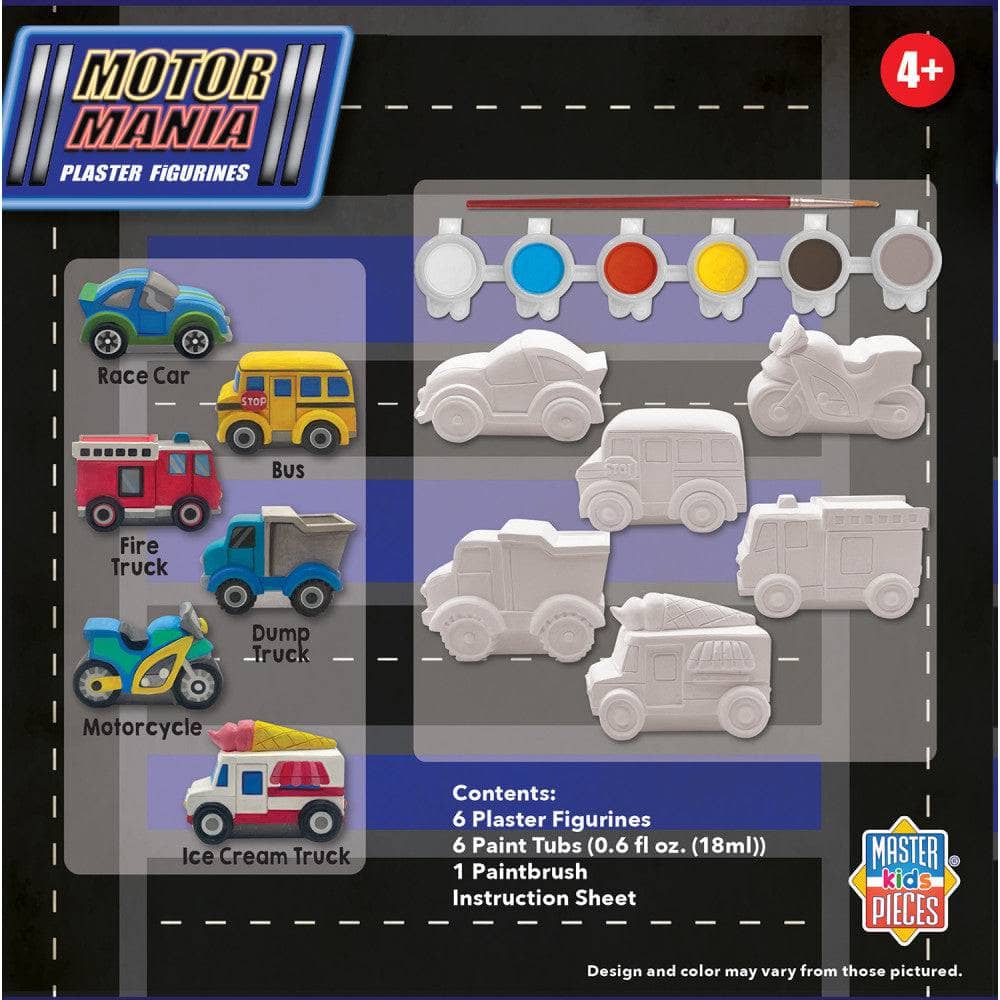 Motor Mania - Plaster Figurine Paint Set - Image 3
