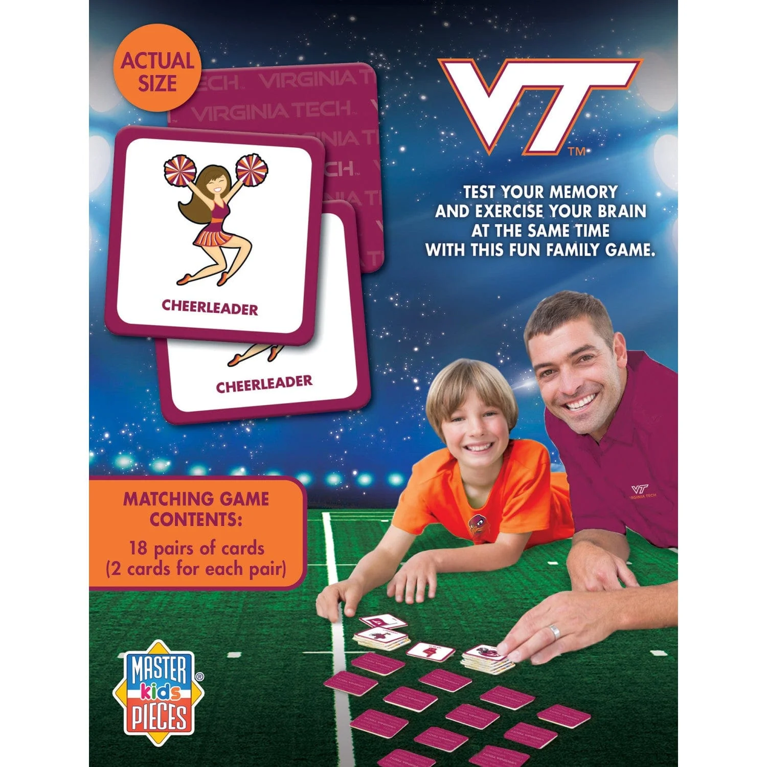 Virginia Tech Hokies Matching Game - Image 3
