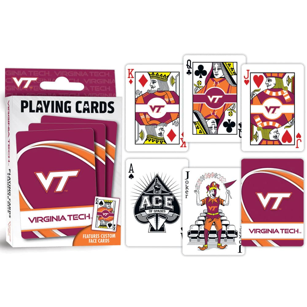 Virginia Tech Hokies Playing Cards - 54 Card Deck - Image 3