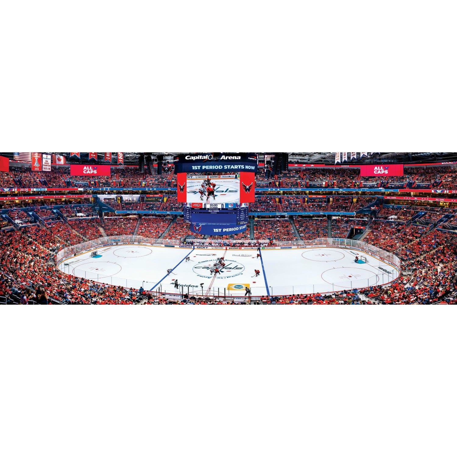 Washington Capitals - 1000 Piece Panoramic Jigsaw Puzzle - Image 2