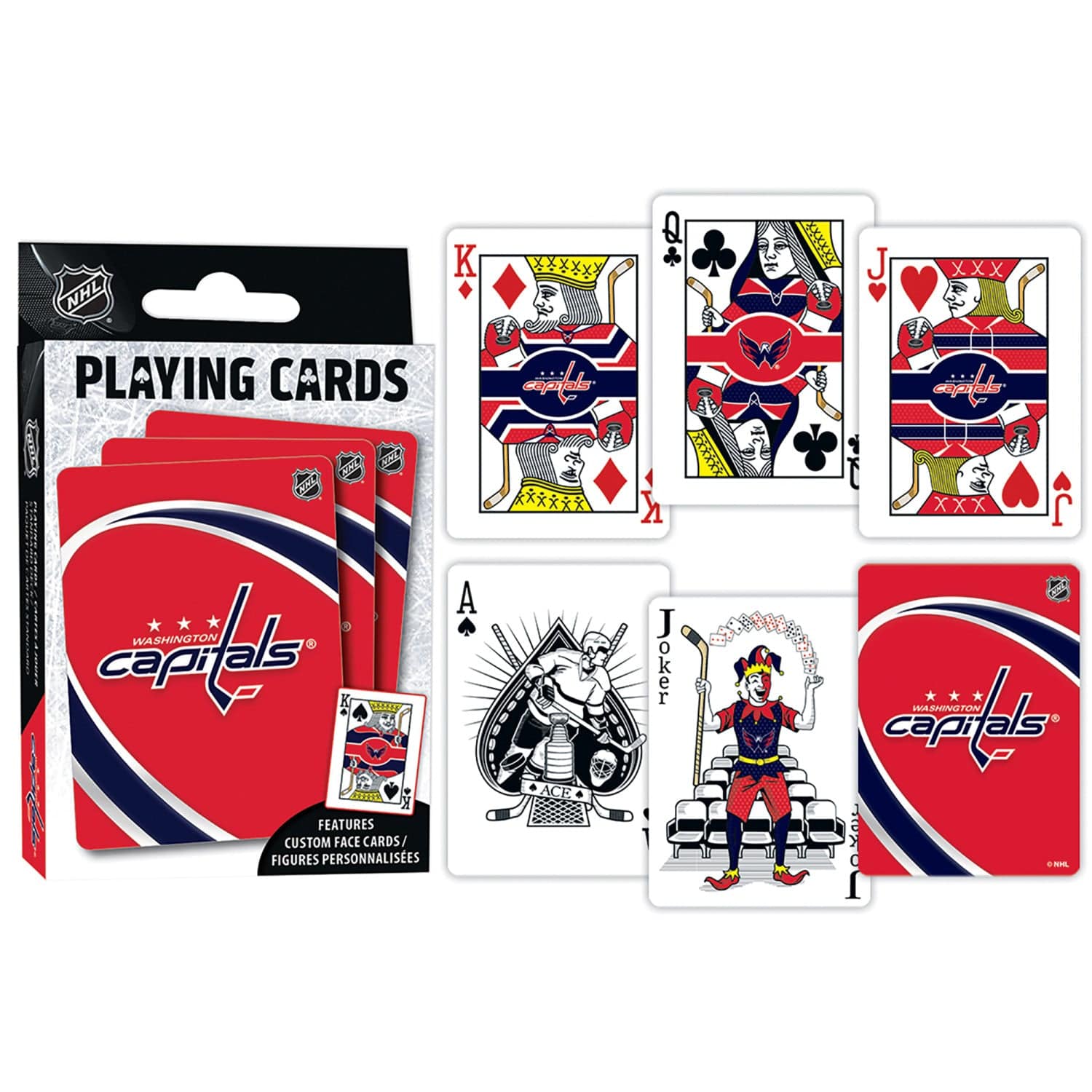 Washington Capitals Playing Cards - 54 Card Deck - Image 3