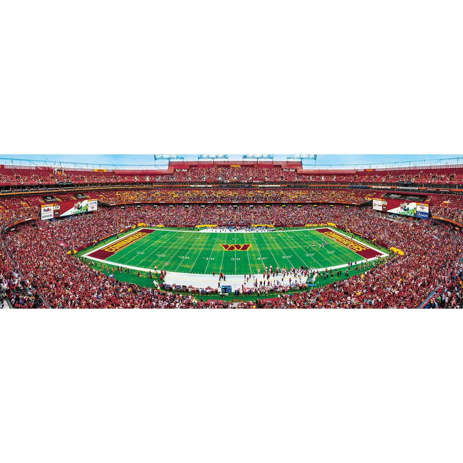 Washington Commanders - 1000 Piece Panoramic Jigsaw Puzzle - Image 2