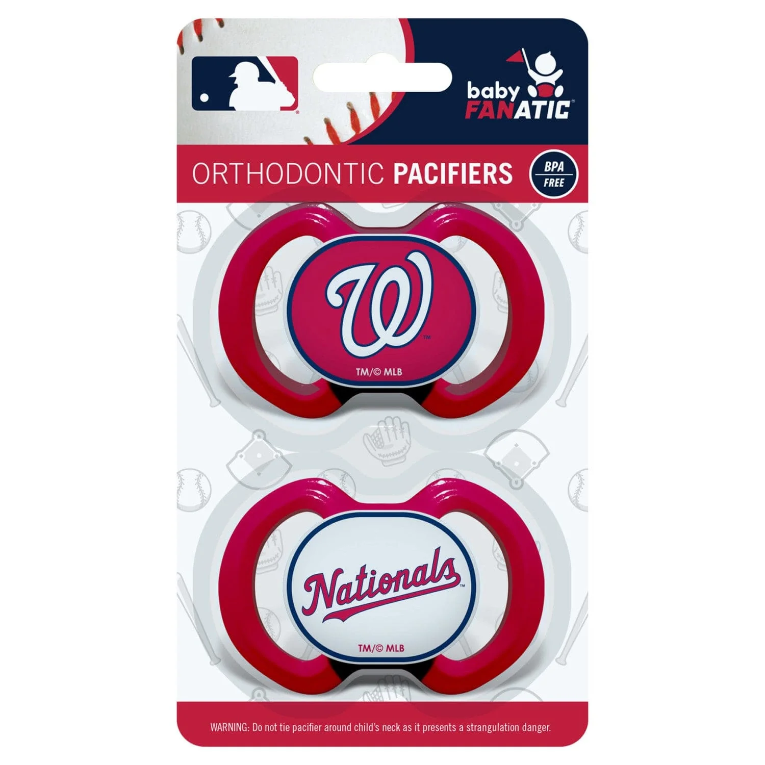 Washington Nationals - Pacifier 2-Pack - Image 2