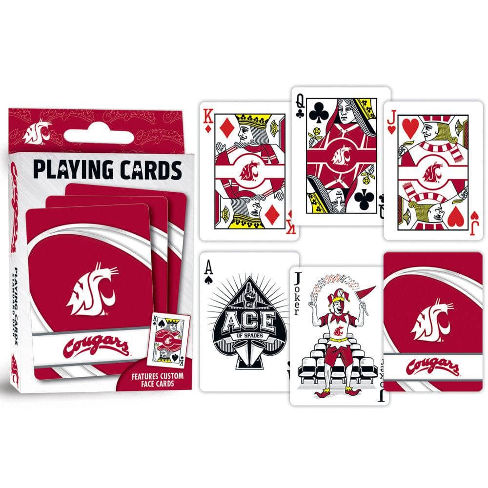 Washington State Cougars Playing Cards - 54 Card Deck - Image 3