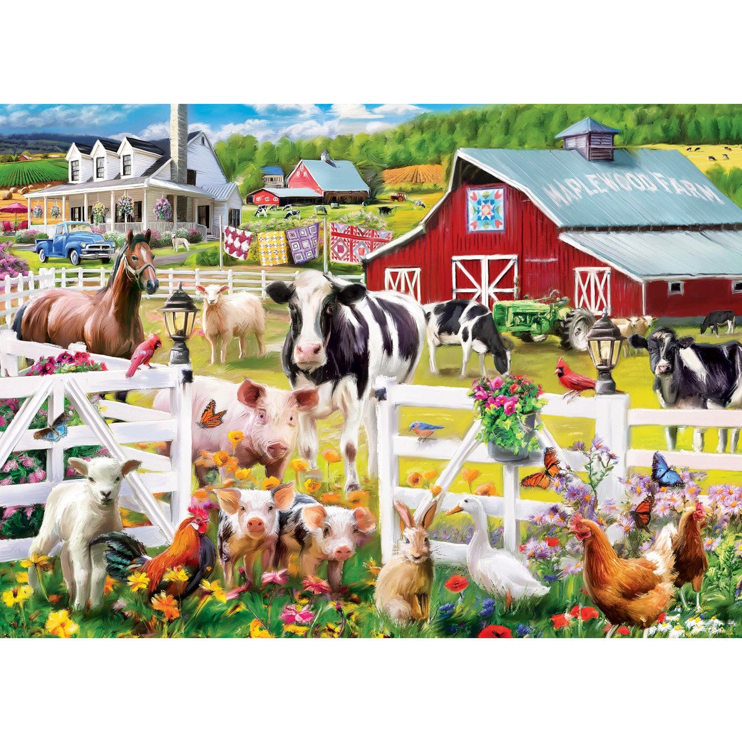 Weekends On the Farm - Jigsaw Puzzle