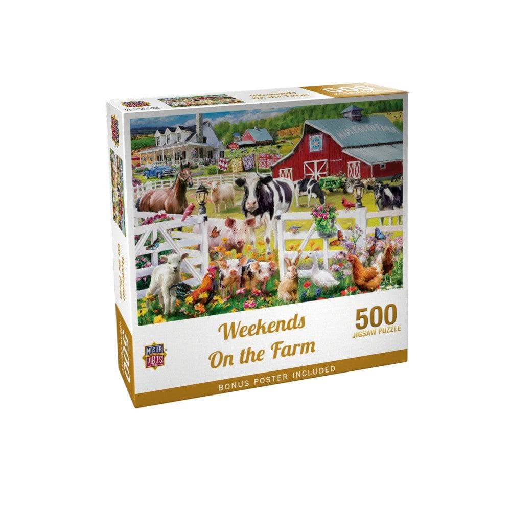 Weekends On the Farm - Jigsaw Puzzle - Image 2