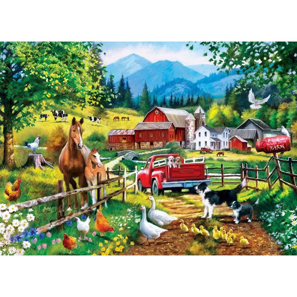 White Dove Farm - Jigsaw Puzzle