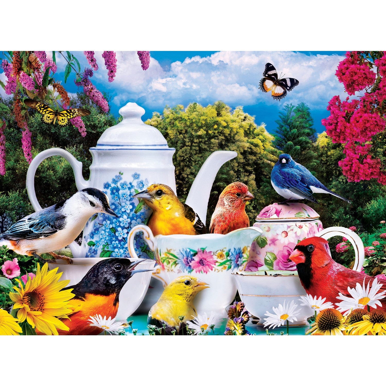 Wild & Whimsical - 500 Piece Jigsaw Puzzles 4 Pack - Image 5