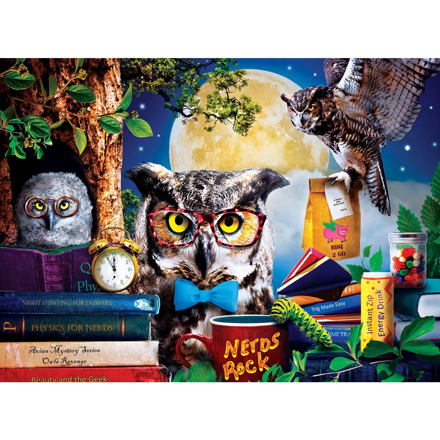 Wild & Whimsical - 500 Piece Jigsaw Puzzles 4 Pack - Image 6