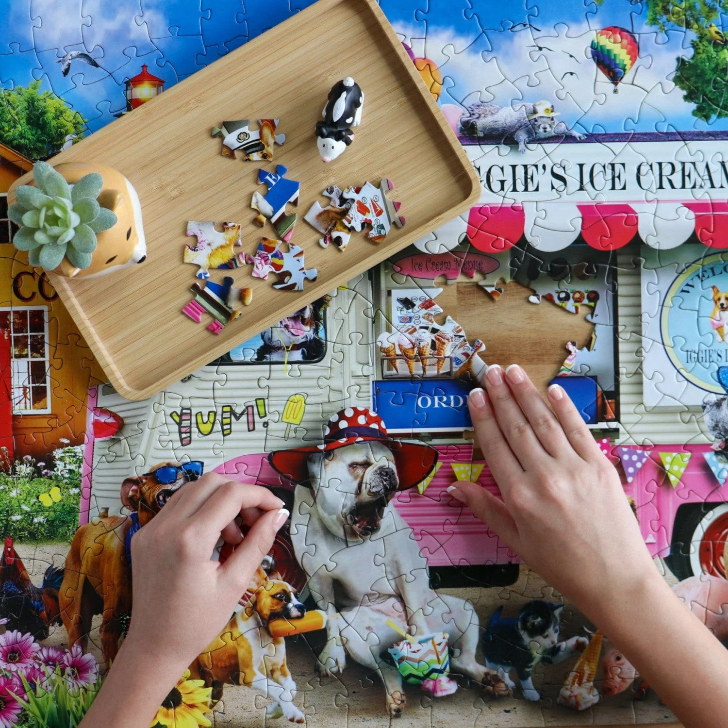 Wild & Whimsical - Iggy's Ice Cream 300 Piece EZ Grip Jigsaw Puzzle - Image 6