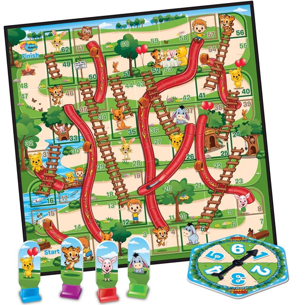 Winnie the Pooh - Slides & Ladders Board Game - Image 2