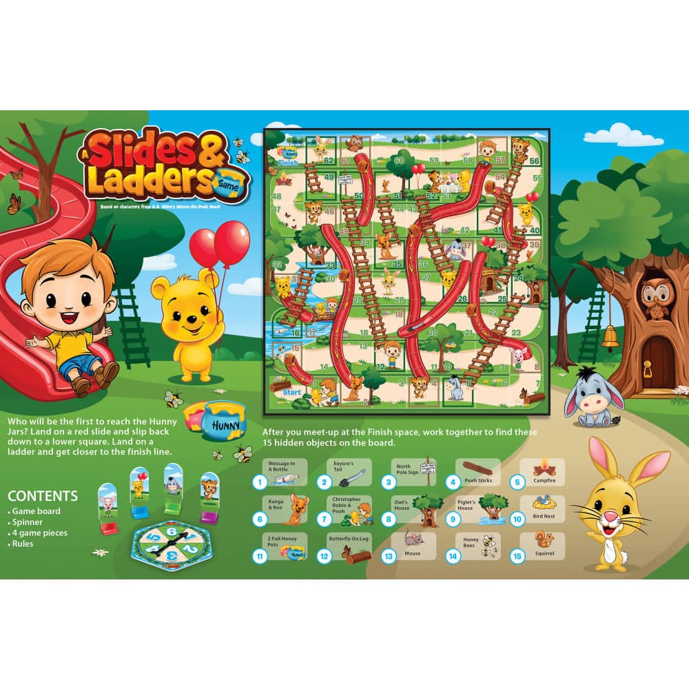 Winnie the Pooh - Slides & Ladders Board Game - Image 3
