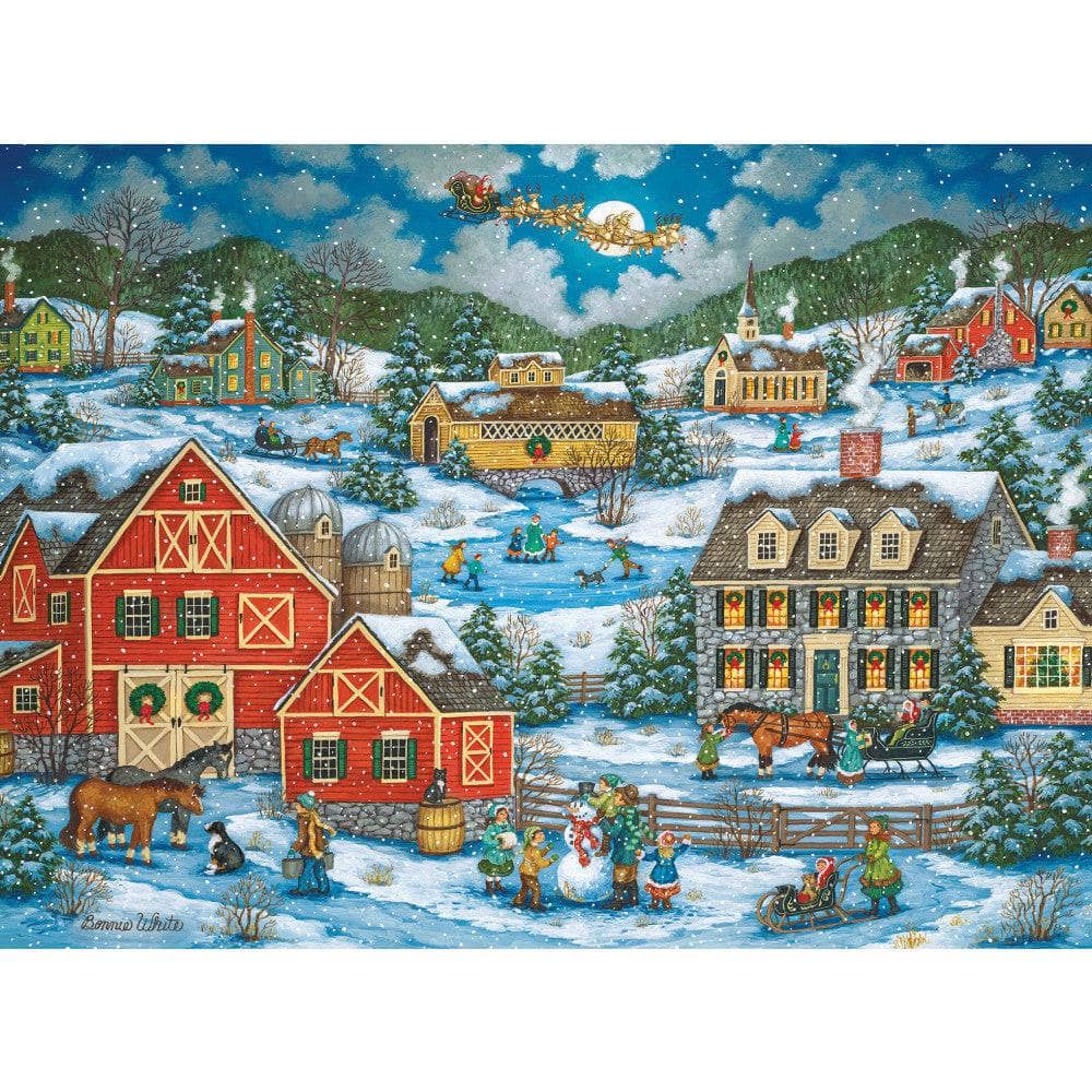 Winter Wonderland - 500 Piece Jigsaw Puzzles 4-Pack - Image 3