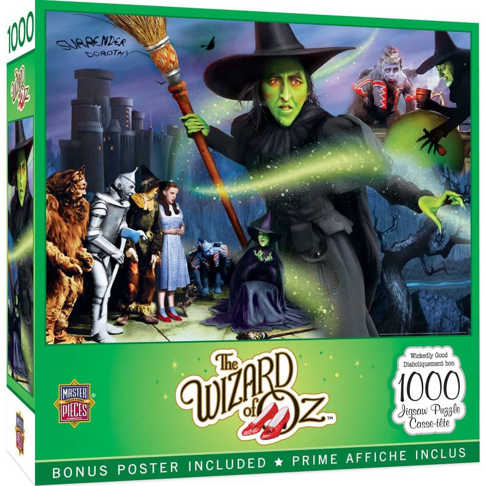 Wizard of Oz - Wickedly Good 1000 Piece Jigsaw Puzzle
